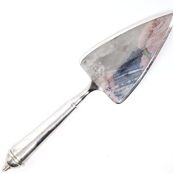 Towle Copenhagen Pattern Carving Set Cake Server - Picture 5 of 9